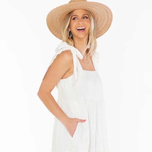 🎉 NWT! Show Me Your MuMu White Sabrina Maxi Dress!😍 - Picture 4 of 9